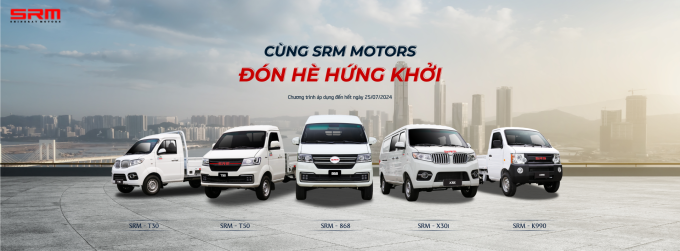 CÙNG SRM MOTORS - ĐÓN HÈ HỨNG KHỞI